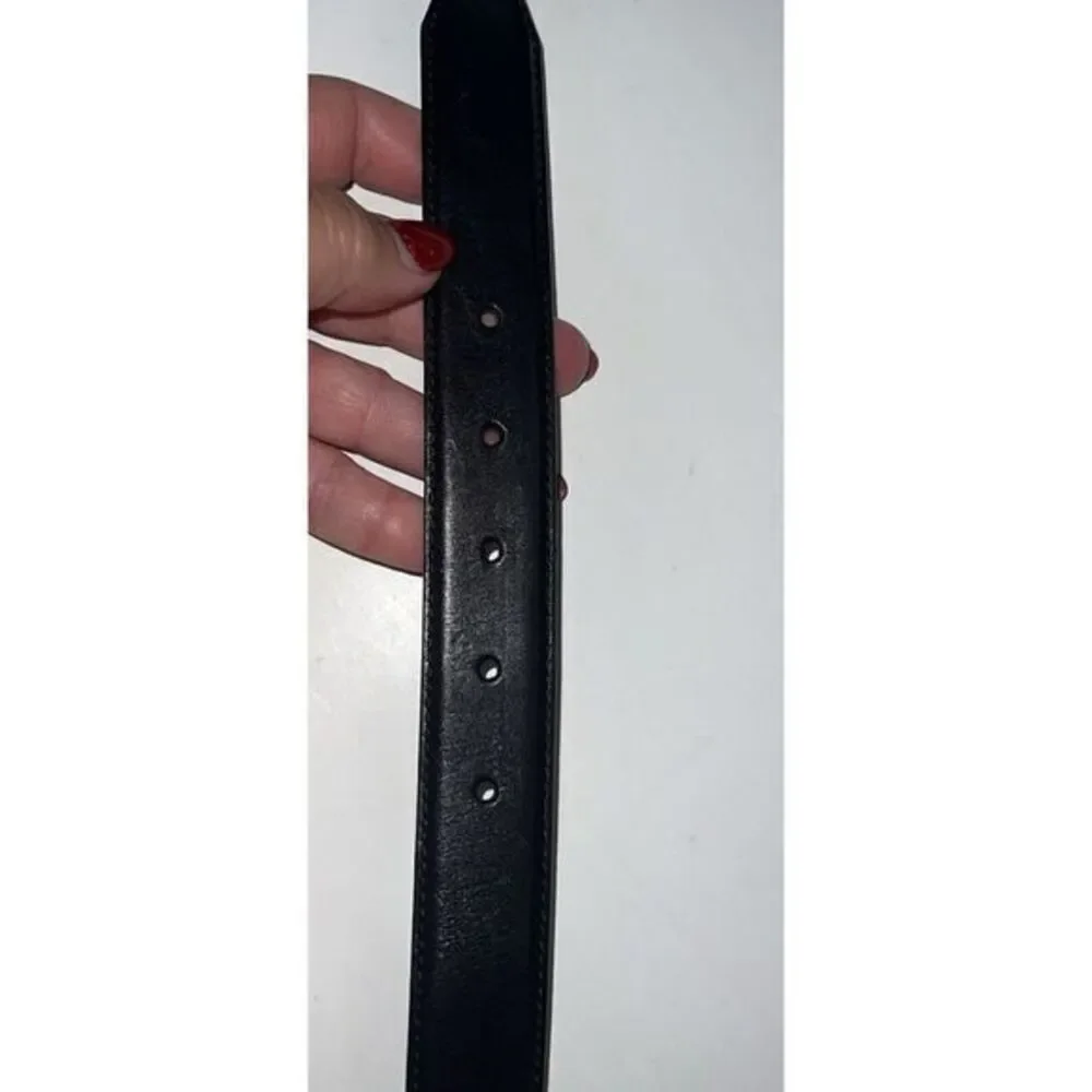 Fossil Women's‎ Leather Belt Size M Medium BT7862001 Black